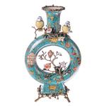 фото Ваза с цветами и птичками 49.5см Handicraft