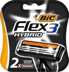 фото Сменные кассеты для бритья BIC Flex Hybrid 3 2 шт