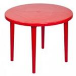 фото Стол садовый Стандарт Пластик Групп, 90*71 см, красный