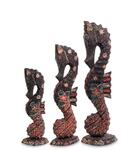 фото Фигурка Decor and Gift, Морской конек, батик, о.Ява, 3 шт
