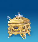 фото Сахарница crystal temptations, Юнион, 12 см, золото