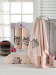 фото Набор полотенец merzuka, HIBISCUS, 2 предмета, пудра