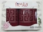 фото Набор полотенец fiesta, PRIME, 2 предмета, бордо