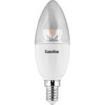 фото Светодиодная лампа 6.5вт 220в camelion led6.5-c35-cl/830/e14 11928