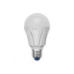 фото Светодиодная лампа uniel led-a60 8w/ww/e27/fr plp01wh ul-00001522