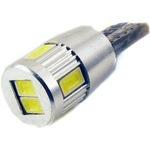 фото Автомобильная лампочка вымпел t10-w5w 6smd 5126