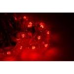фото Гирлянда neon-night led galaxy bulb string 10м, черный каучук, 30 ламп х 6 led красные 331-322