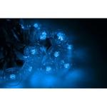 фото Гирлянда neon-night led galaxy bulb string 10м, черный каучук, 30 ламп х 6 led синие 331-323