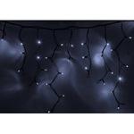 фото Гирлянда neon-night айсикл бахрома, 5,6 х 0,9 м, черный каучук ip65, 240 led белые 255-245