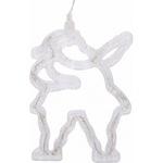 фото Световая фигура neon-night санта клаус белый, на присоске с подвесом 501-018