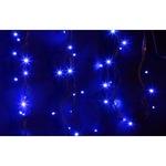 фото Гирлянда neon-night дюраплей 12м, 3 модуля x 4м, черный каучук, 120 (40x3) led синие 315-133