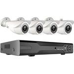 фото Комплект видеонаблюдения ginzzu hk-441d, 4ch, 1080n, hdmi, 4 уличных камеры 1.0mp, ir20м 13396