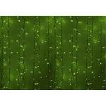 фото Гирлянда neon-night дождь, занавес, 2х1.5м, белый провод, 360 led зеленые 235-114