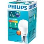 фото Светодиодная лампа philips ess ledbulb 7вт-75вт грушевидная e27 3000к 230в a60 rca 1224540