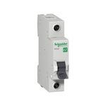 фото Автоматический модульный выключатель easy 9 1п c 16а 4.5ка schneider electric ez9f34116