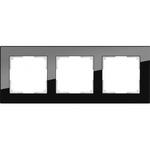 фото Рамка werkel wl01-frame-03 на 3 поста черный a031799