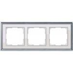 фото Рамка werkel wl17-frame-03 на 3 поста хром белый a037694