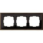 фото Рамка werkel wl17-frame-03 на 3 поста бронза черный a037689