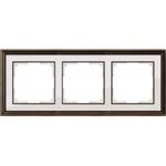 фото Рамка werkel wl17-frame-03 на 3 поста бронза белый a037684