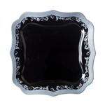 фото Тарелка обеденная Luminarc, Authentic Silver Black, 25,5*25,5 см