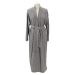 фото Халат женский Gant Home Lounge Robe, размер L, бежевый, 40% вискоза, 30% полиамид, 25% шерсть, 5% кашемир