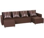фото Олимп Line brown велюр 090 коричневый