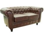 фото Chesterfield двухместный коричневый