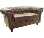 фото Chesterfield трехместный коричневый