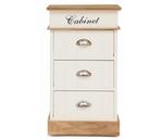 Фото №3 Secret De Maison Cabinet mod. HX14-120 с тремя ящиками butter white / brown