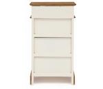 Фото №6 Secret De Maison Cabinet mod. HX14-120 с тремя ящиками butter white / brown