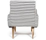 Фото №5 Secret De Maison Sondrio black / white stripes