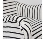 Фото №8 Secret De Maison Sondrio black / white stripes