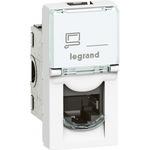 фото Механизм компьютерной розетки legrand 1-м сп mosaic new 1-модульный rj45 6e utp leg 076561 132619