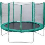 фото Батут с защитной сеткой кмс trampoline 12 диаметр 3.7 м сг000000368