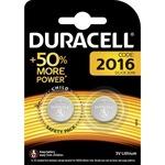 фото Литиевые батарейки duracell cr2016-2bl 2 штуки в блистере б0037271