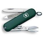 фото Нож-брелок victorinox classic 0.6223.4 58 мм, 7 функций, зеленый