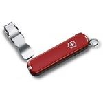 фото Красный нож 65 мм 4 функции victorinox classic nail clip 582 0.6453