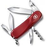 фото Красный нож 85 мм 12 функций victorinox evolution s101 2.3603.se