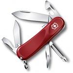 фото Красный нож 85 мм 12 функций victorinox evolution s111 2.4603.se