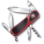 фото Красный нож 85 мм 12 функций victorinox evogrip s101 2.3603.sc