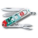 фото Нож-брелок victorinox classic le 2015 0.6223.l1502 58 мм, 7 функций, sea world