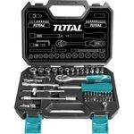 фото Набор инструмента, 1/4 45 предметов total tht141451