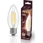 фото Светодиодная лампа rev filament свеча, c37, e27, 7w, 2700k, deco premium 32425 6