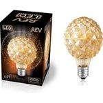 фото Светодиодная лампа rev vintage gold filament колба "кристалл" шар, g125, e27, 5w, 2200k, deco premium, 32449 2