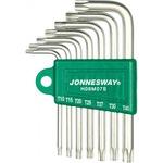 фото Комплект угловых ключей jonnesway torx h08m07s