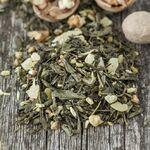 фото чай зелёный листовой арома 100 гр -  ГРЕЦКИЙ ОРЕХ