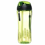 фото Бутылка спортивная с трубочкой 550 мл зеленая