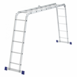 фото Лестница шарнирная алюминиевая, 2х4+2х5// Сибртех