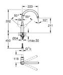 Фото №2 Смеситель для кухни Grohe BauEdge 31367000