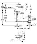 Фото №2 Смеситель для биде Grohe Eurocube 23138000